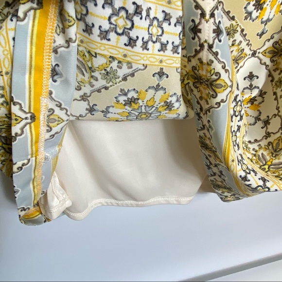 Lulus Paisley Lined Short Sleeve Sheath Dress. Size Medium - Picture 8 of 8